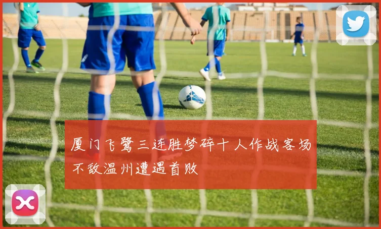 厦门飞鹭三连胜梦碎十人作战客场不敌温州遭遇首败