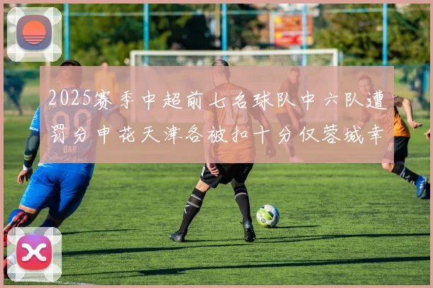 2025赛季中超前七名球队中六队遭罚分申花天津各被扣十分仅蓉城幸免